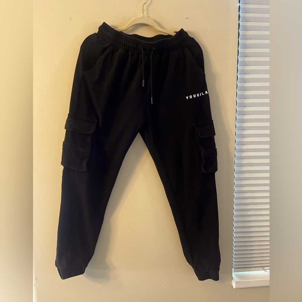 YoungLA - 240 Cloud Rambo Joggers - Size M - Black